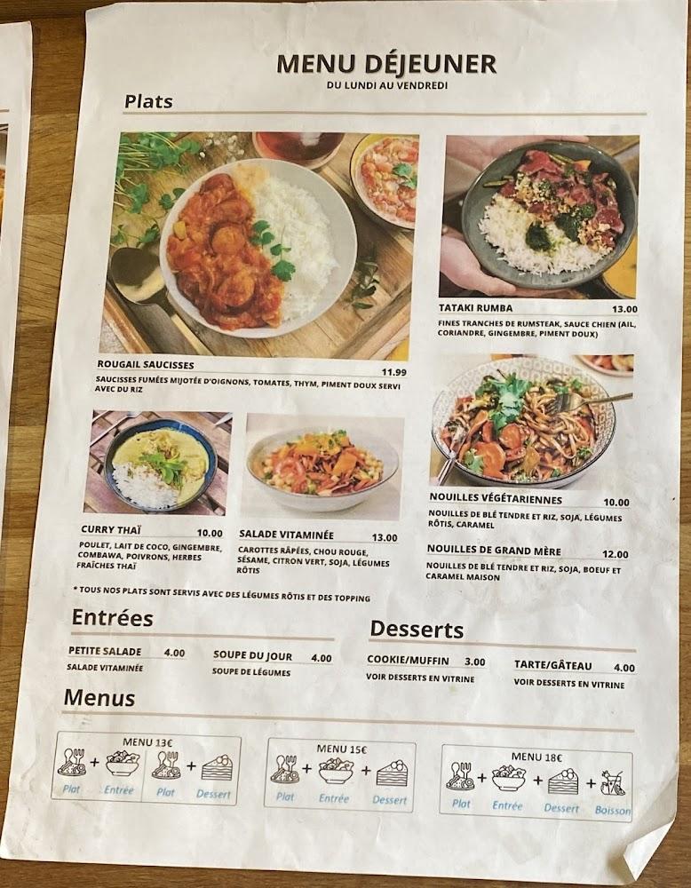 Pingwoo café-restaurant - Menu Image 3